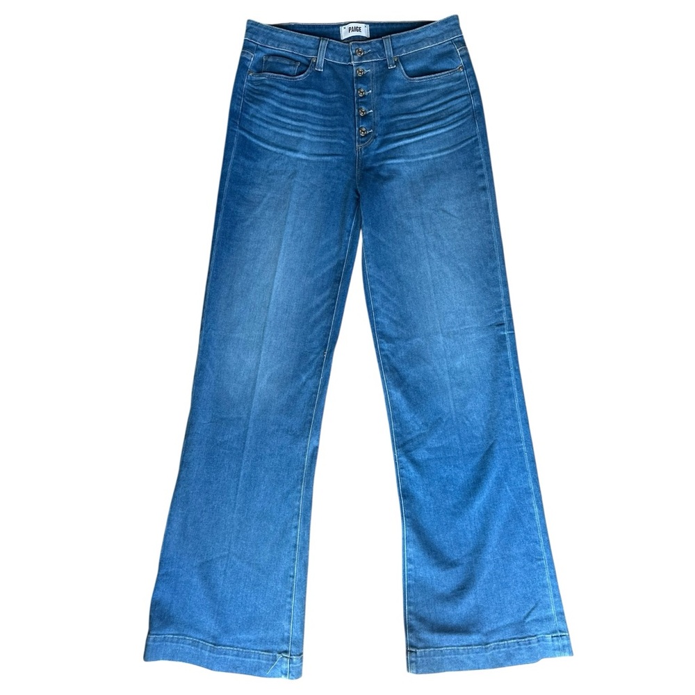 Paige Slim Wide Leg Jeans NWT - Picture 2 of 9